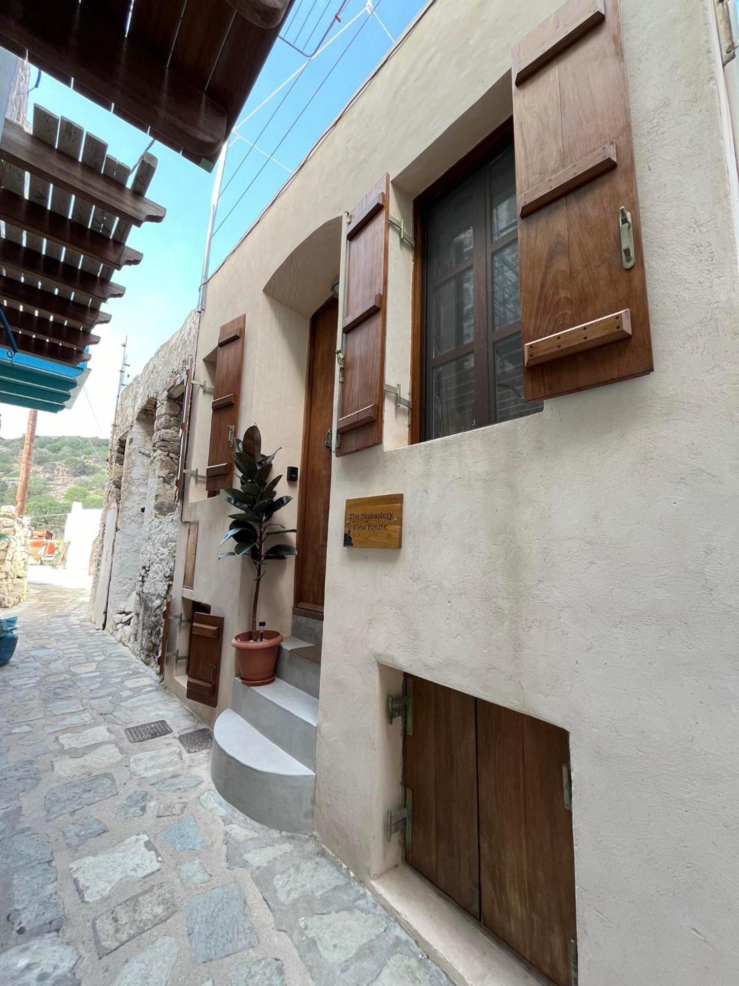 Monastery View House Vila Mandrákion Exterior foto